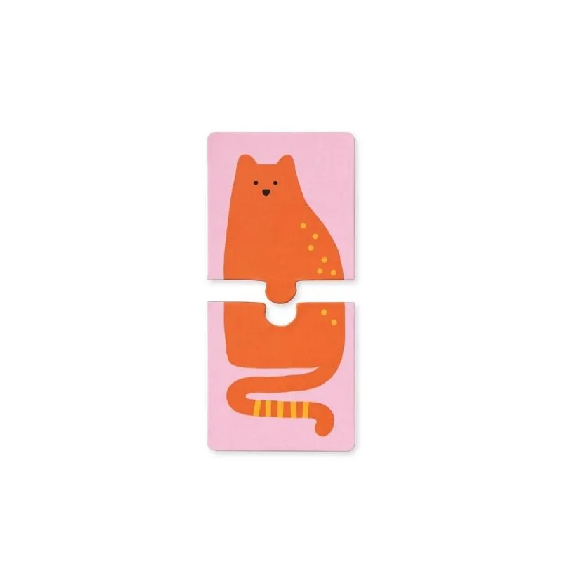 Puzzle Dúo Animales 2 Piezas | Primer Puzzle Infantil | Japitelsa Kids