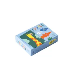 Puzzle Dúo Animales 2 Piezas | Primer Puzzle Infantil | Japitelsa Kids
