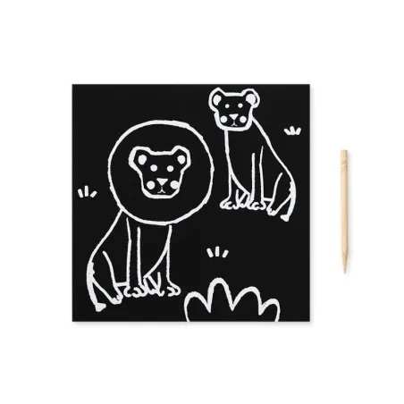 Scratch Boards Sabana | Láminas para Rascar Niños | Japitelsa Kids