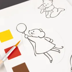 Imanes para Pintar Friends Egmont | Kit Creativo Infantil