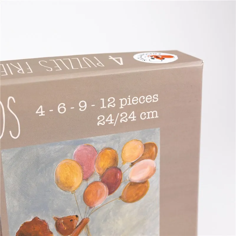 Puzzle Evolutivo Infantil Friends | 4 Puzzles Egmont