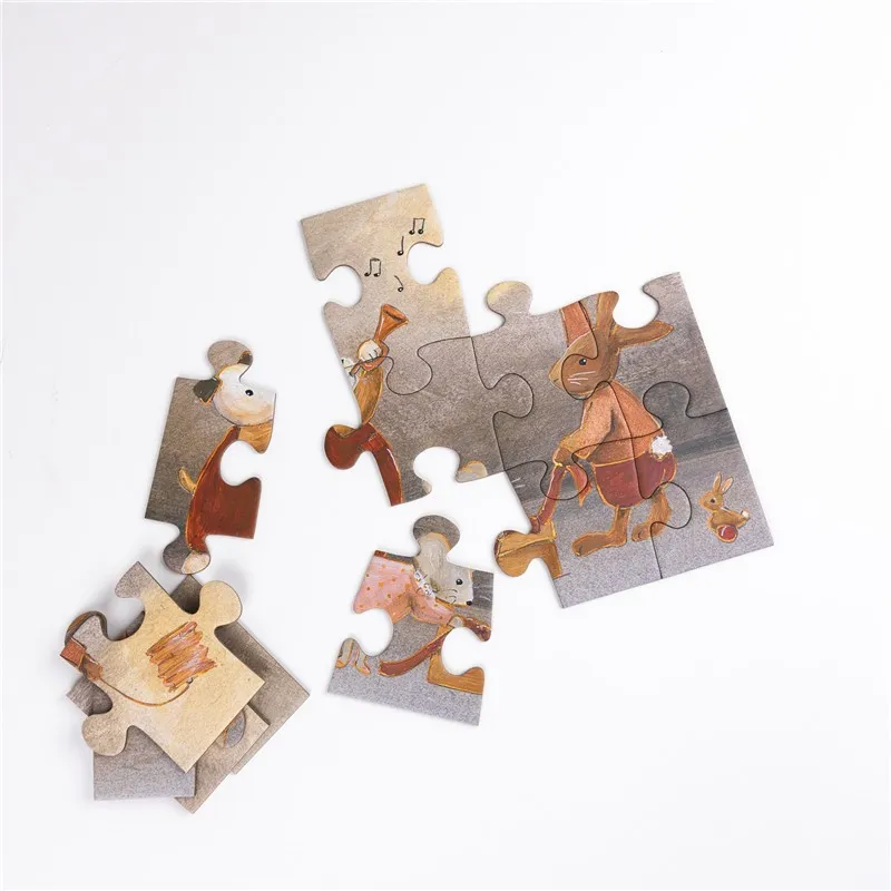 Puzzle Evolutivo Infantil Friends | 4 Puzzles Egmont