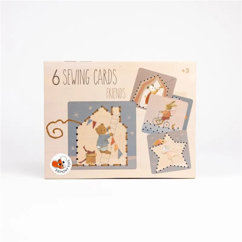 Tarjetas de Costura Infantil Friends | Egmont Toys