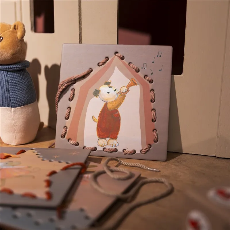 Tarjetas de Costura Infantil Friends | Egmont Toys