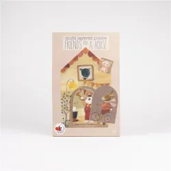 Puzzle de Madera en Capas Friends | Egmont Toys