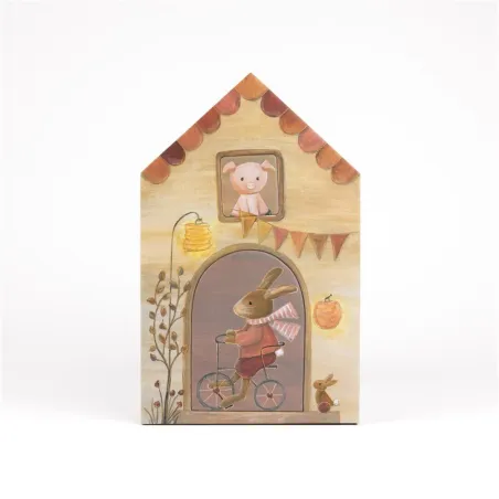 Puzzle de Madera en Capas Friends | Egmont Toys