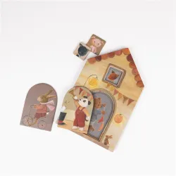 Puzzle de Madera en Capas Friends | Egmont Toys