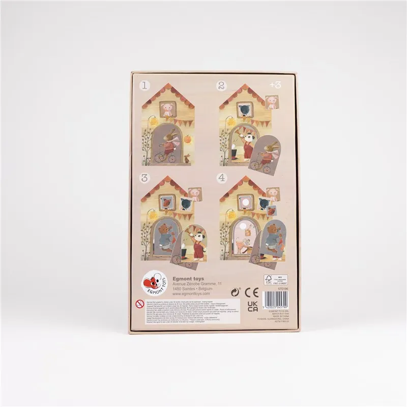 Puzzle de Madera en Capas Friends | Egmont Toys