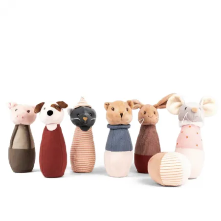 Juego de Bolos Blanditos Friend Infantil | Egmont Toys