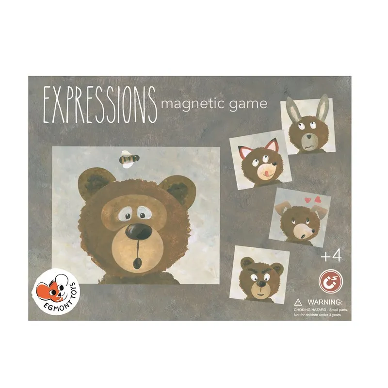 Juego Magnético Expresiones Animales | Egmont Toys