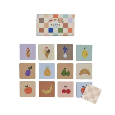Memory Game Yummy | Juego de memoria infantil bonito