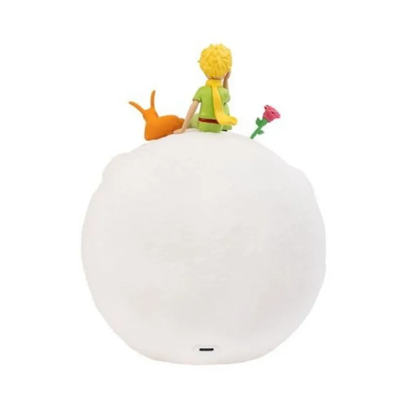 Lámpara El Principito luna | Luz nocturna infantil