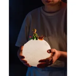 Lámpara El Principito luna | Luz nocturna infantil