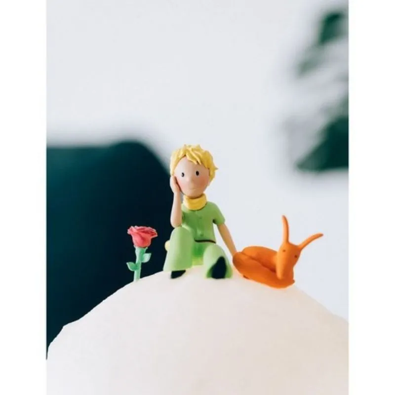 Lámpara El Principito luna | Luz nocturna infantil
