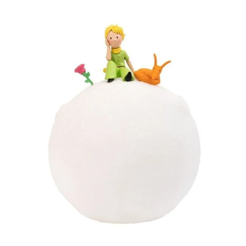 Lámpara El Principito luna | Luz nocturna infantil