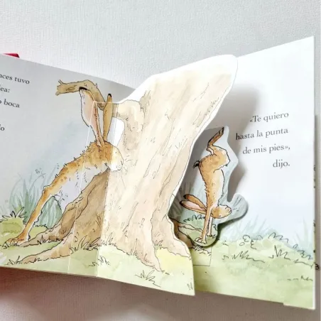 Adivina cuánto te quiero | Libro infantil desplegable