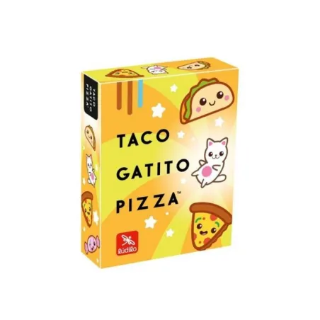 Taco Gatito Pizza | Juego de cartas para niños +3 años