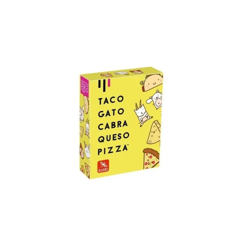 Taco Gato Cabra Queso Pizza | Juego de cartas familiar