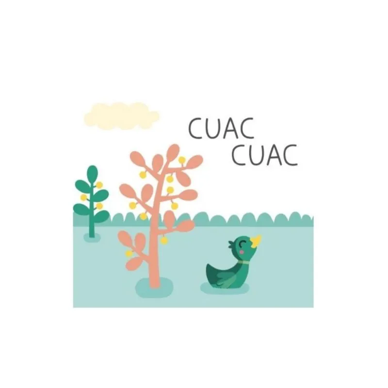 Papá dice | Libro infantil sobre emociones y animales