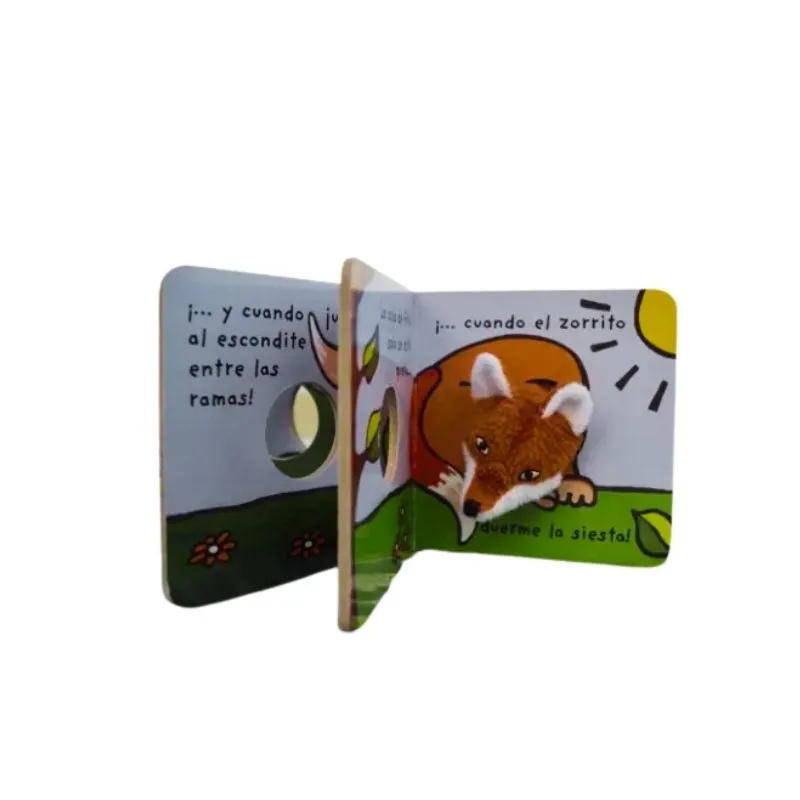 El zorrito Fito | Libro infantil con marioneta de dedo