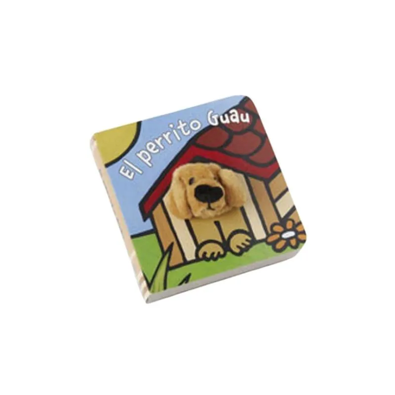 El perrito Guau | Libro infantil con marioneta de dedo