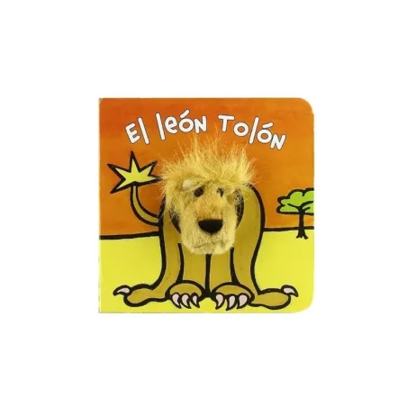 El León Tolón | Libro infantil con marioneta de dedo