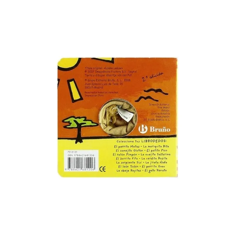 El León Tolón | Libro infantil con marioneta de dedo